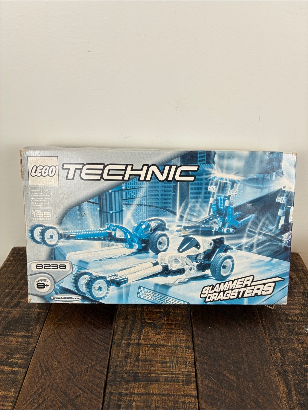LEGO Technic Slammer Dueling Dragsters Set 8238 Complete NO INSTRUCTIONS 2000